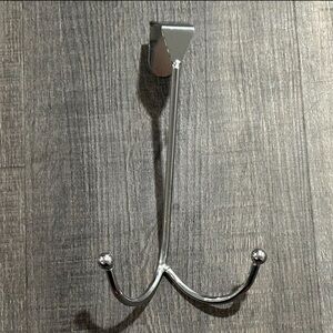 💞 New Chrome Double Hook, Over-The-Door Hanger